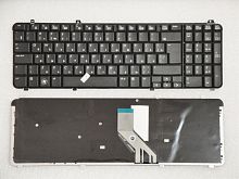 Клавиатура для ноутбука HP Pavilion dv6-1000, черная
