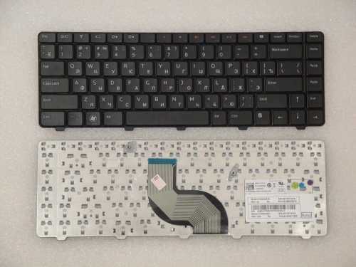клавиатура для ноутбука dell inspiron n4010, черная