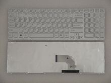 Клавиатура для ноутбука Sony SVE15, белая