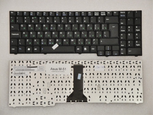 клавиатура для ноутбука asus m51