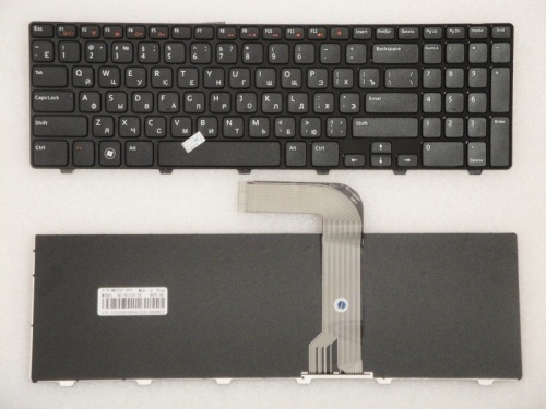 клавиатура для ноутбука dell inspiron n5110, черная