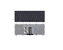 Клавиатура для ноутбука Lenovo Flex 14, G400S, черная, с подсветкой