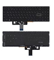 Клавиатура для ноутбука Asus VivoBook E510MA, L510MA, M513IA, M513UA, черная с подсветкой