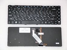 Клавиатура с подсветкой для ноутбука Acer Aspire V5-431, черная