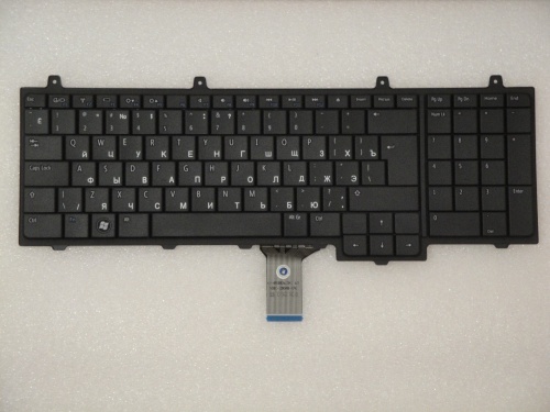 клавиатура для ноутбука dell inspiron 1747, черная