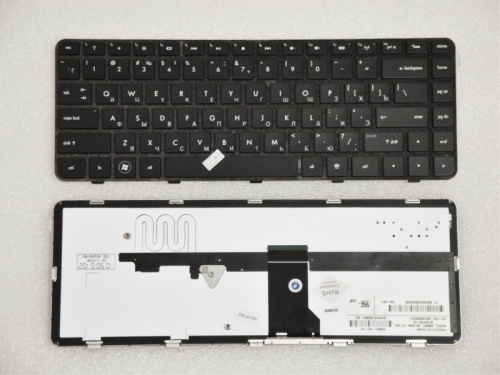 клавиатура для ноутбука hp pavilion dm4-1000, черная