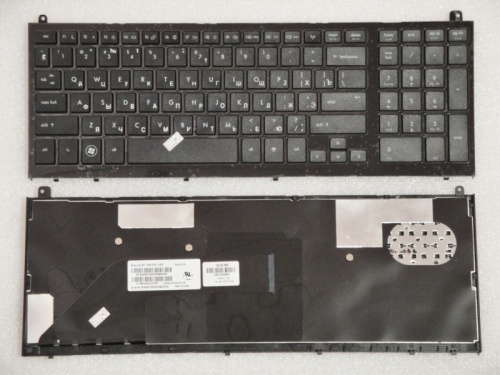 клавиатура для ноутбука hp probook 4520, черная