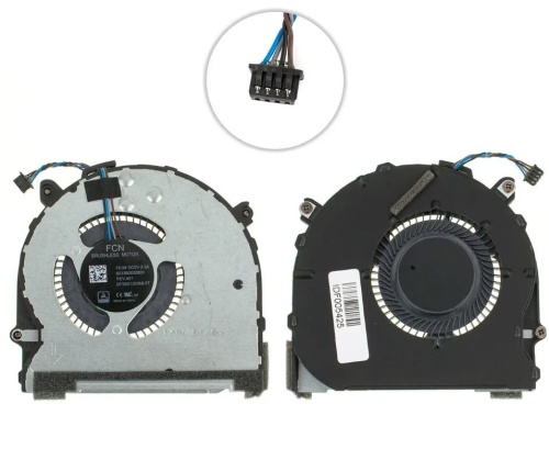 вентилятор для ноутбука hp probook 640 g4, 645 g4, 640 g5, 4 pin