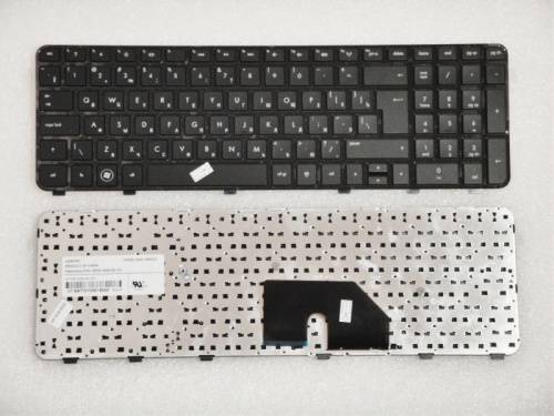клавиатура для ноутбука hp pavilion dv6-6000, черная
