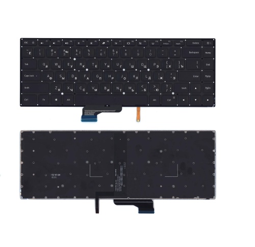 клавиатура для ноутбука xiaomi mi pro 15.6 черная с подсветкой
