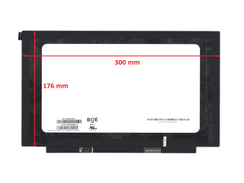 матрица nt133whm-n45 v8.0, 13.3", 30 pin, 1366x768, узкая (300х176 мм)