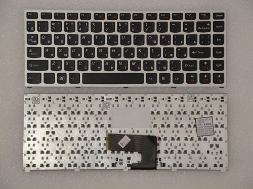 клавиатура для ноутбука lenovo u460, черная