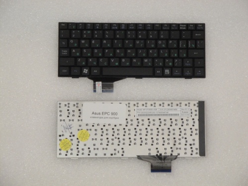 клавиатура для ноутбука asus eeepc 700, черная