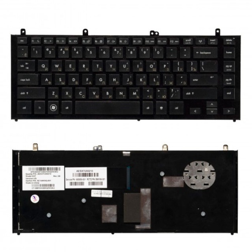клавиатура для ноутбука hp probook 4320s, черная