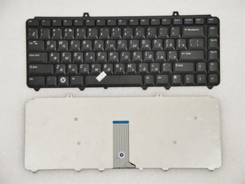 клавиатура для ноутбука dell inspiron 1420, черная