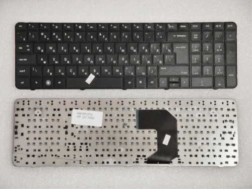 клавиатура для ноутбука hp pavilion g7-1000, черная