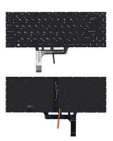 Клавиатура для ноутбука MSI GS65, GS65VR, GF63 чёрная с подсветкой