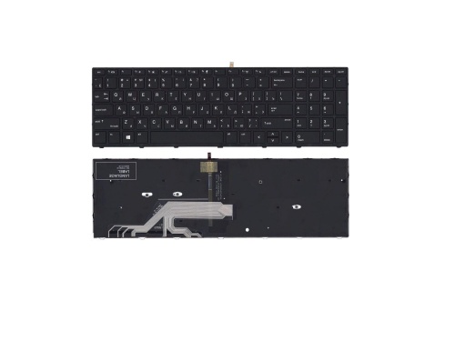 клавиатура для ноутбука hp probook 450 g5, 455 g5, 470 g5 с подсветкой