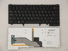 Клавиатура для ноутбука Dell Latitude E6430, черная с подсветкой