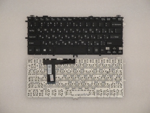 клавиатура для ноутбука sony svp11, черная