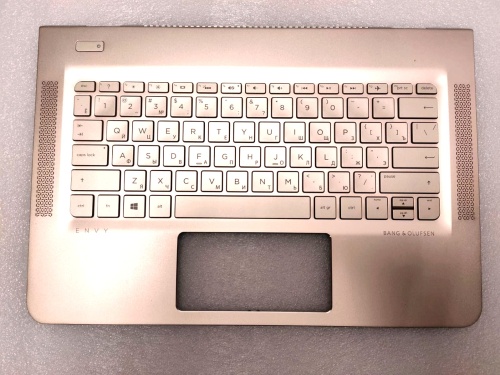 верхняя панель с клавиатурой для ноутбука hp 13-ab