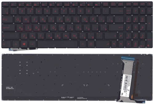 клавиатура для ноутбука asus n551, n751, g551, g771