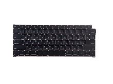 Клавиатура для ноутбука MacBook Air 13 Retina A1932 Late 2018 Mid 2019 прямой Enter, черная