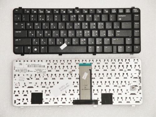 клавиатура для ноутбука hp 6530s, черная