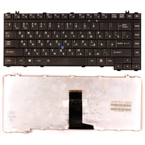 клавиатура для ноутбука toshiba a9, черная