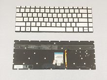 Клавиатура для ноутбука HP Envy 13-AB, серебристая