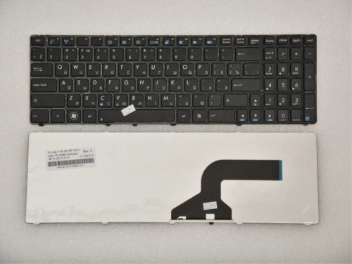 клавиатура для ноутбука asus g60, черная