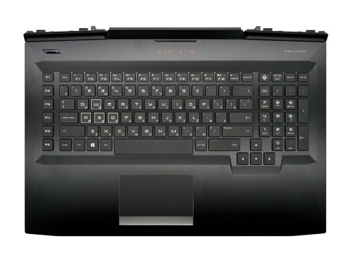 верхняя панель с клавиатурой для ноутбука hp omen 17-an