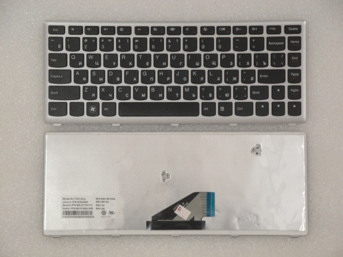 клавиатура для ноутбука lenovo u310, черная