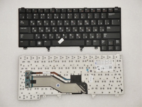 клавиатура для ноутбука dell latitude e6430, черная