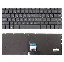 Клавиатура для ноутбука HP Pavilion X360 14-CD, черная с подсветкой