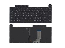 Клавиатура для ноутбука Asus ROG Strix G531, G512, черная с подсветкой