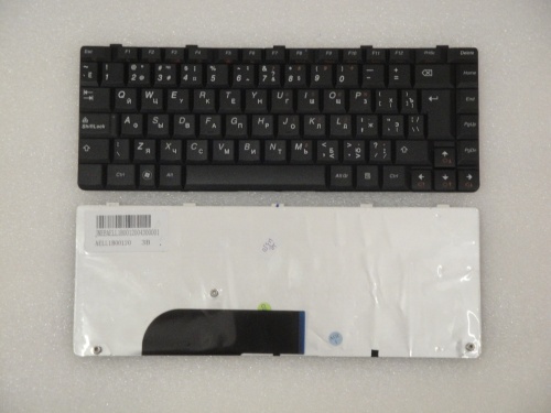 клавиатура для ноутбука lenovo u350, черная