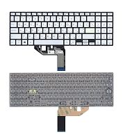Клавиатура для ноутбука Asus Vivobook X513E, X513IA, X513UA  серебристая