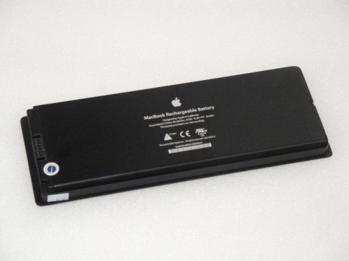 аккумулятор для ноутбука apple macbook, a1185, черный