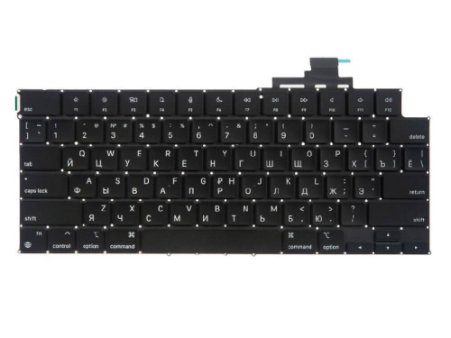 клавиатура для ноутбука macbook air 13.6 a2681 ru (small enter)
