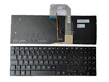 Клавиатура для ноутбука Asus VivoBook TP510U черная с подсветкой