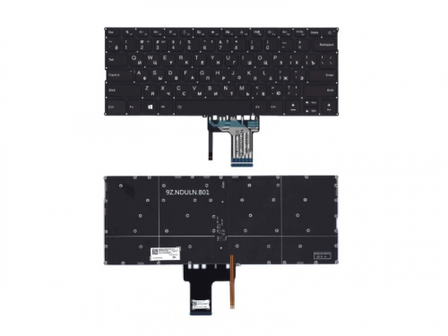клавиатура для lenovo ideapad 320s-13ikb, с подсветкой