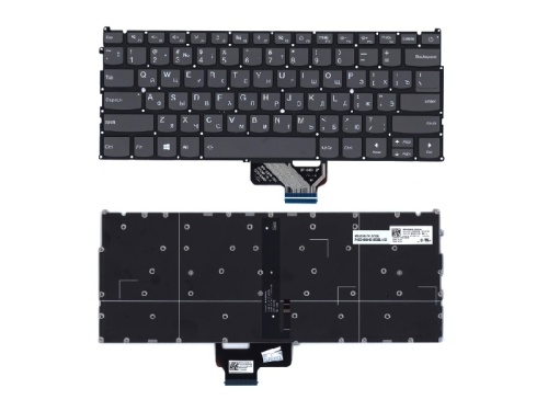 Клавиатура для ноутбука Lenovo IdeaPad 720S-13, черная с подсветкой KB-LE-146 клавиатура для ноутбука lenovo ideapad 720s-13, черная с подсветкой