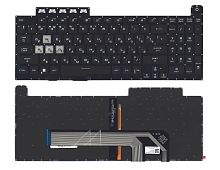 Клавиатура для ноутбука Asus FX506, черная с подсветкой